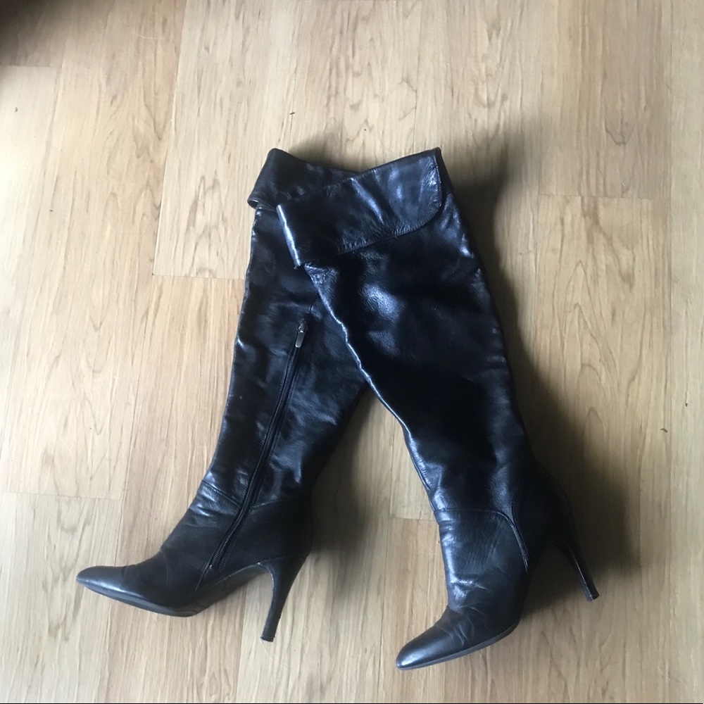 Enzo Angiolini Black High Boots